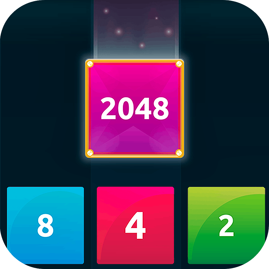 game 2048 X2 Merge Blocks