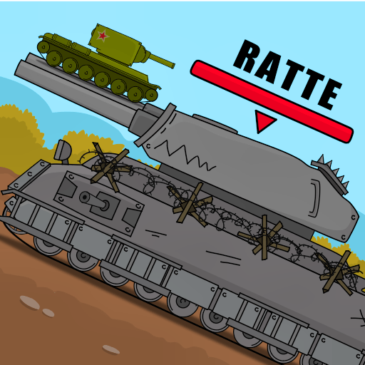 game Tanks 2D Battle with Ratte